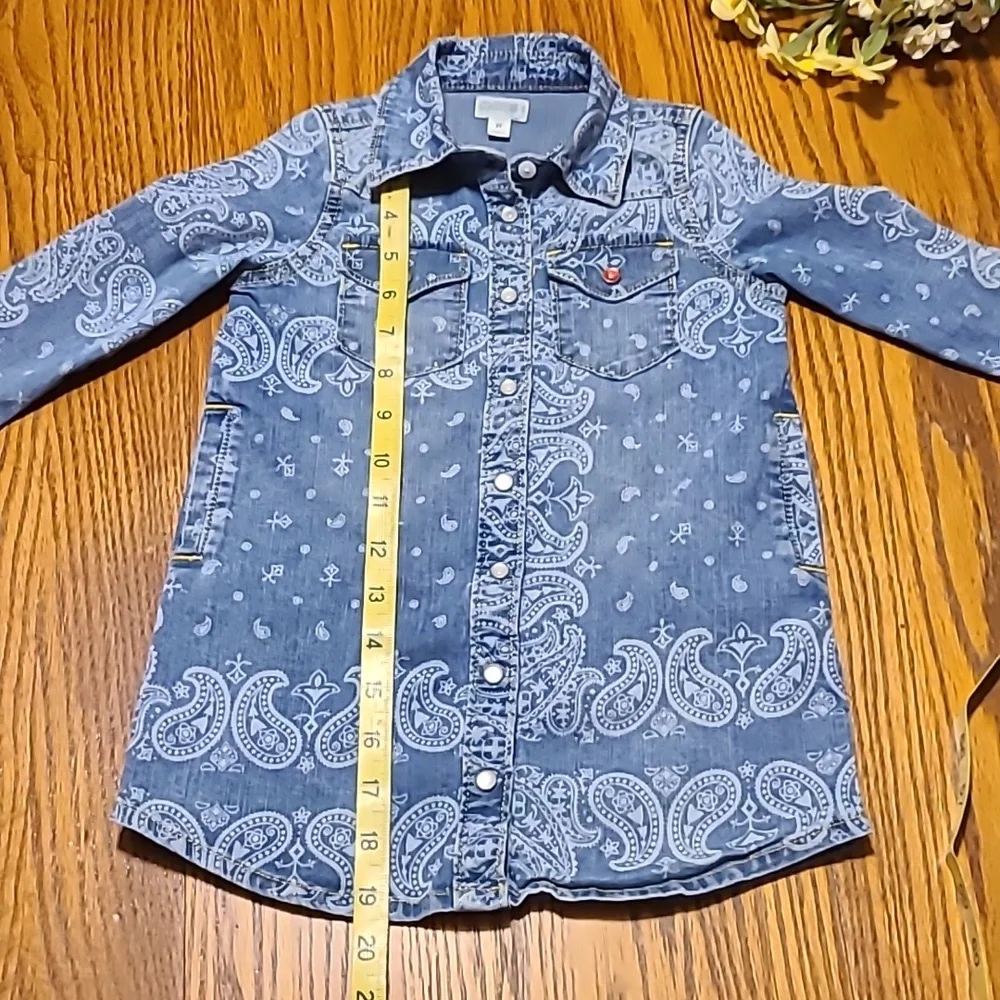 Gymboree Lightweight Denim Blue Shirt Dress - Girls 2T